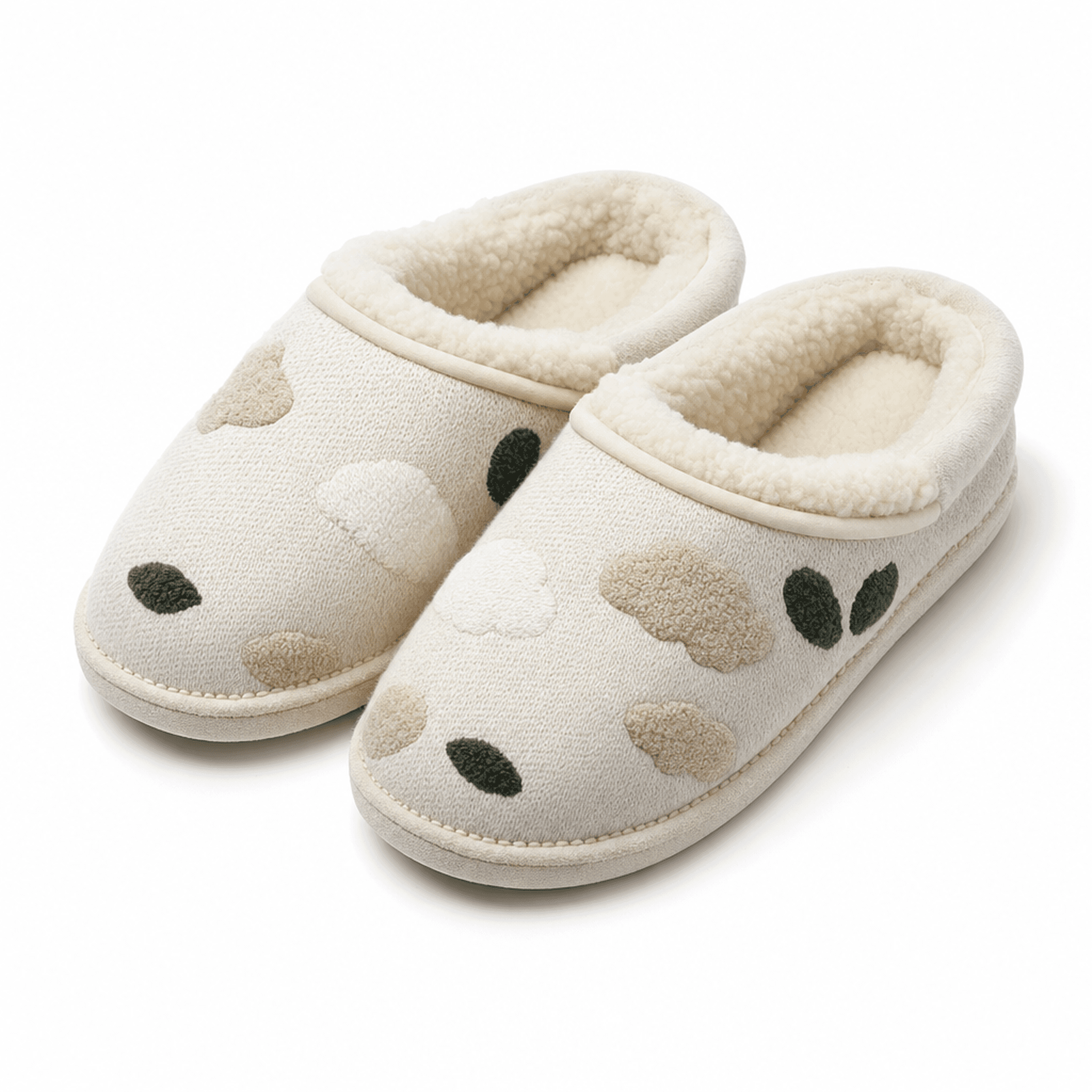 Ivory Cloud Slippers