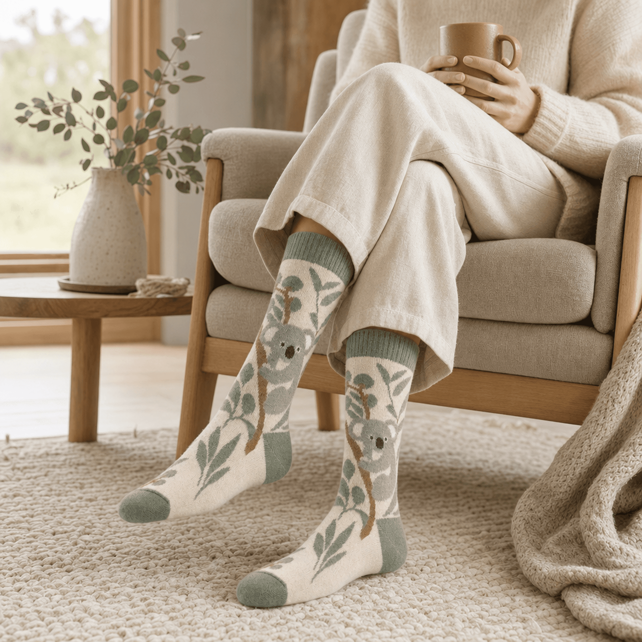 Koala Eucalyptus Socks — alternate view