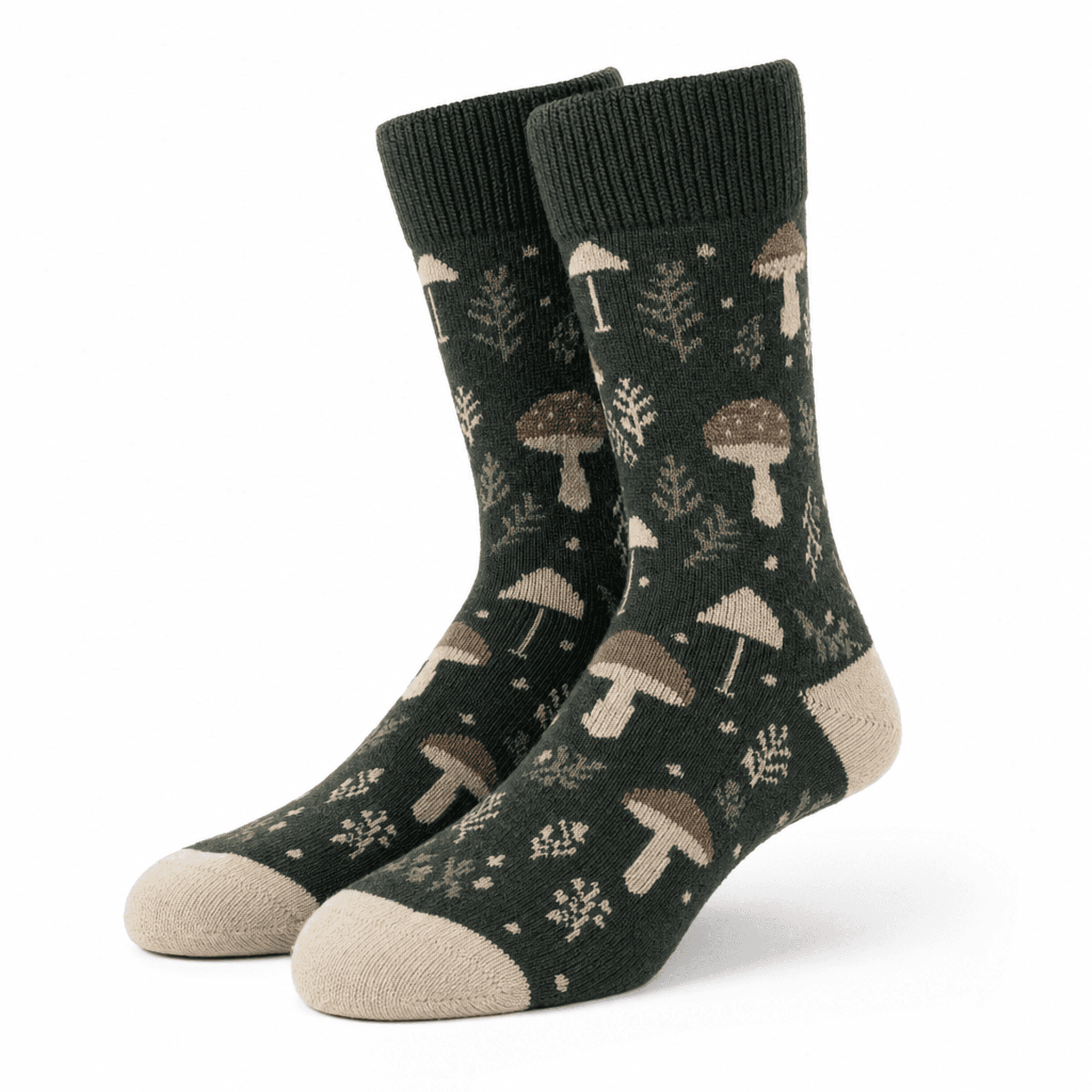 Forest Mushroom Socks